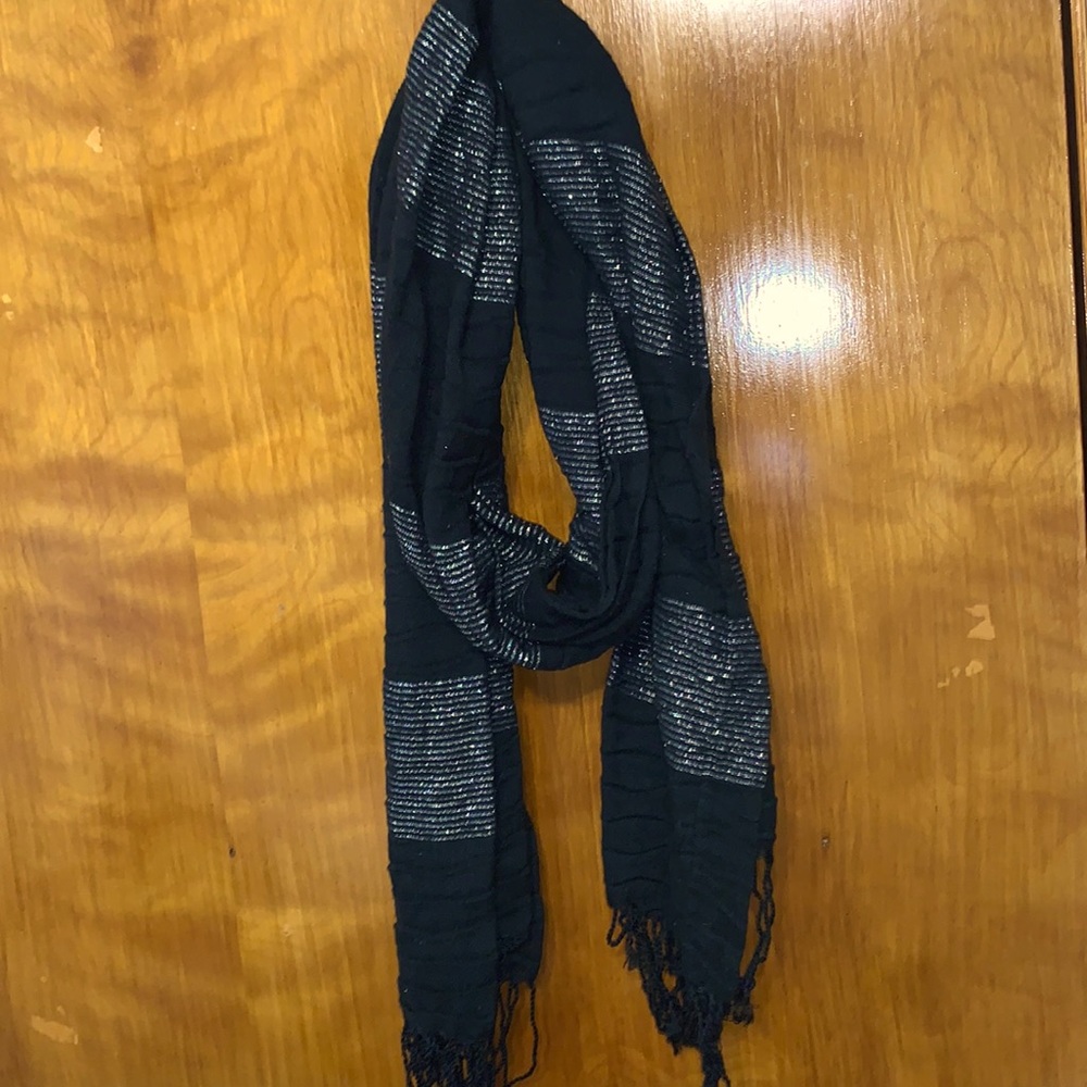 black scarf